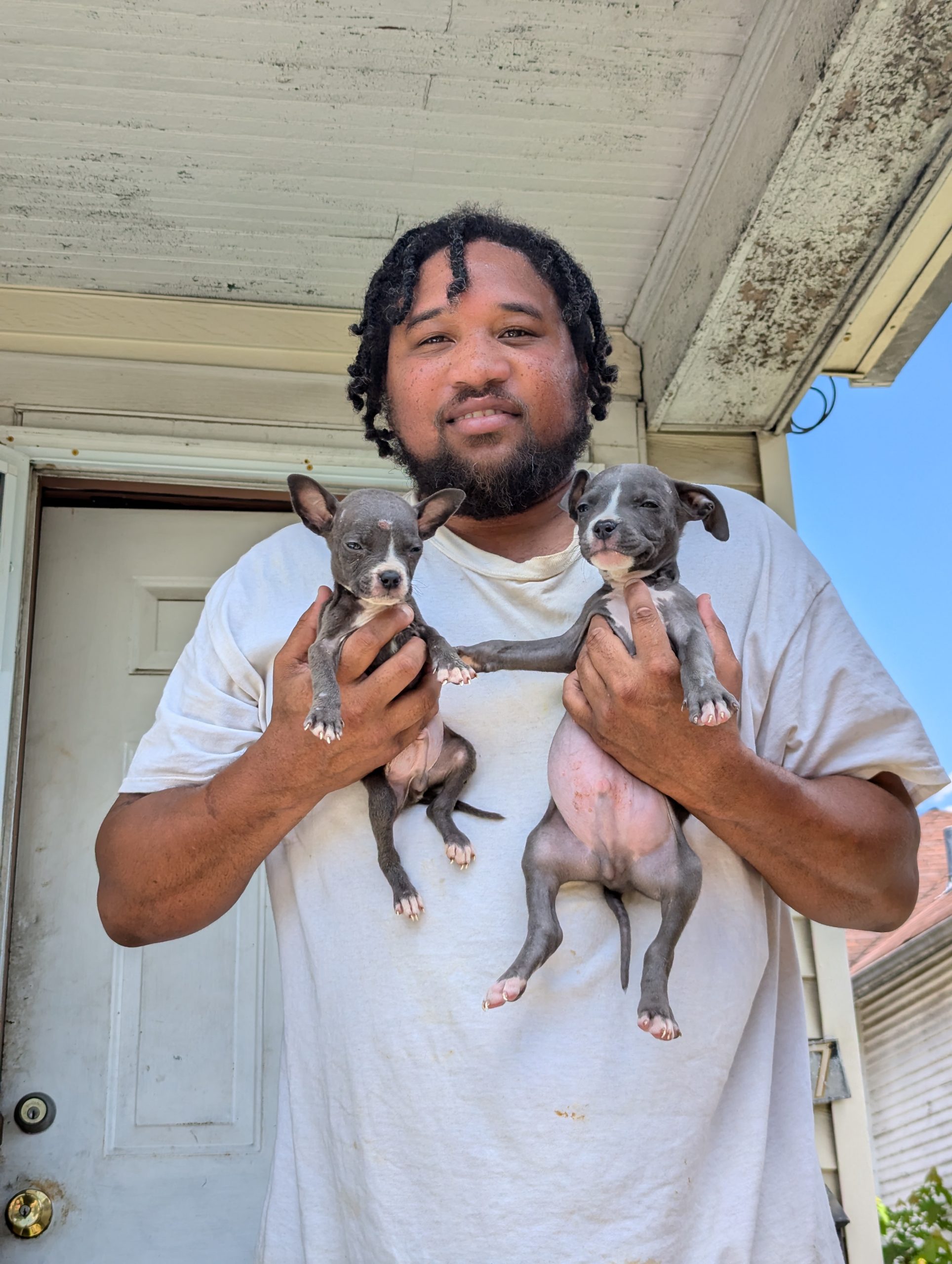 August Featured Pet Family: Cameron and His Dogs